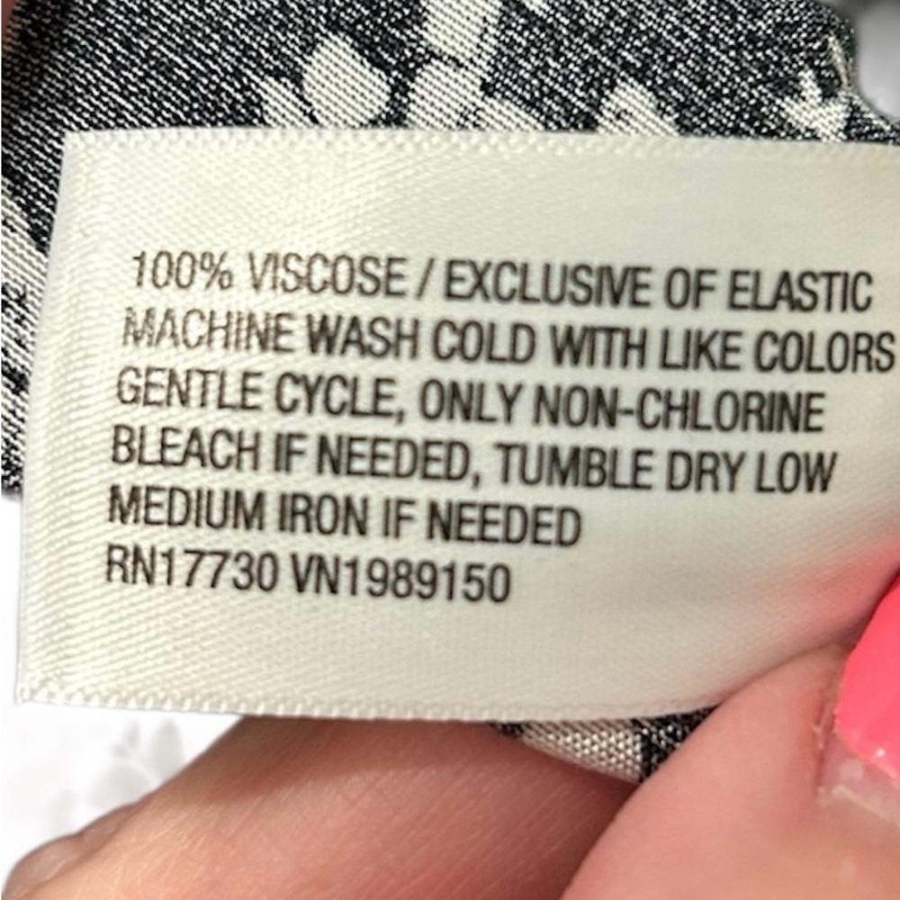 A New Day Black and Cream Floral Maxi Dress - Picture 11 of 14